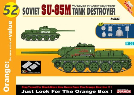 CYBER-HOBBY.COM 9152 SOVIET SU-85M TANK DESTROYER 1/35