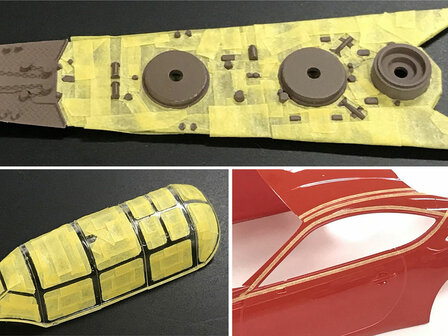 TAMIYA 87206 MASKING TAPE 1MM 