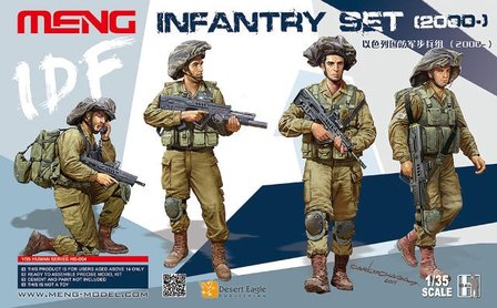 MENG HS-004 IDF INFANTRY SET 1/35