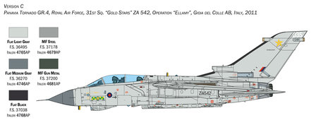 ITALERI 2513 TORNADO GR. 4 1/32