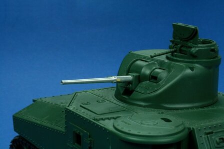 RB MODEL 35B74 75MM M2 L/31&amp; 37MM US TANK GUN 1/35