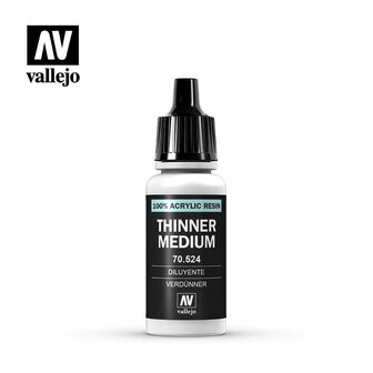 VALLEJO 70524 THINNER MEDIUM