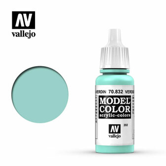 VALLEJO 70832 MODEL COLOR VERDIGRIS GLAZE (202)  