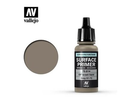 VALLEJO 70614 SURFACE PRIMER IDF ISRAELI SAND GREY 61-73