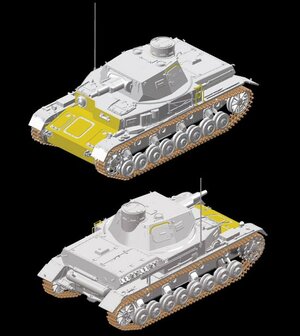 DRAGON 6816 PzKpfw IV Ausf.A mit Zusatzpanzer 1/35