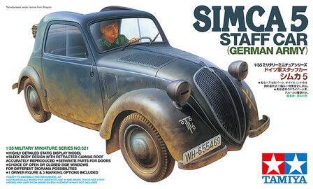 TAMIYA 35321 SIMCA 5 STAFF CAR 1/35