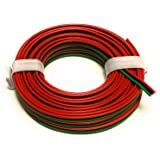 BELI-BECO L318/5 DRIEADERIGE DRAAD ROOD/ ZWART/ GROEN 5 METER