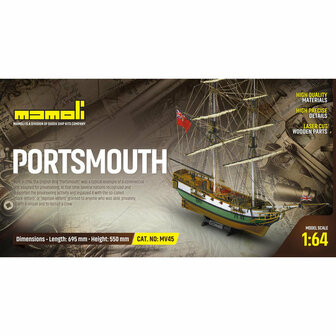 Mamoli MV45 Portsmouth 1/64