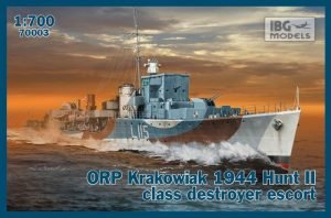  IG MODELS 70003 CLASS DESTROYER ORP KRAKOWAIK 1944 1/700