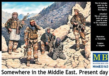 MASTER BOX MB35163 SOMEWHERE N THE MIDDLE EAST PRESENT DAY 1/35