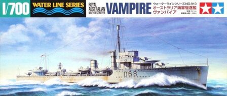 TAMIYA 31910 ROYAL AUSTRALIAN NAVY DESTROYER VAMPIRE 1/700