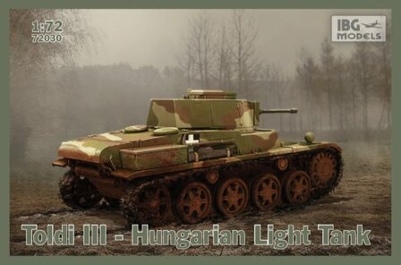 IBG MODELS 72030 TOLDI III - HUNGARIAN LIGHT TANK 1/72