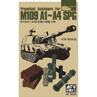 AFV AF35299 PROPELLANT CONTAINERS FOR M109 A1-A4 SPG 1/35
