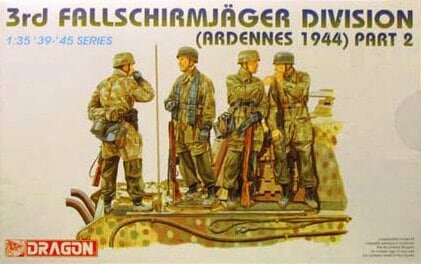 DRAGON 6143 3RD FALLSCHIRMJAGER DIVISION PART 2 1/35