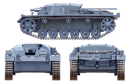 TAMIYA 32507 STURMGESCH&Uuml;TZ III Ausf.B (Sd.Kfz.142) 1/48