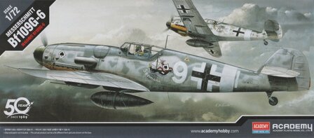 ACADEMY HOBBY MODELS KITS 12467 MESSERSCHMITT BF109G-6 1/72