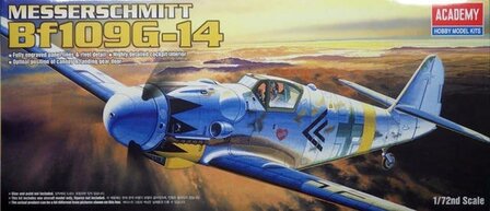 ACADEMY HOBBY MODEL KITS 12454 MESSERSCHMITT BF109G-14 1/72