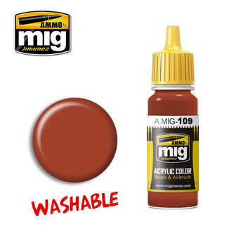 A.MIG-109 WASHABLE RUST