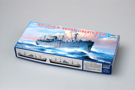 TRUMPETER 05756 SS JOHN W. BROWN LIBERTY SHIP 1/700