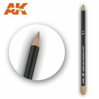AK 10016 WEATHERING PENCILS COLOR LIGHT CHIPPING FOR WOOD