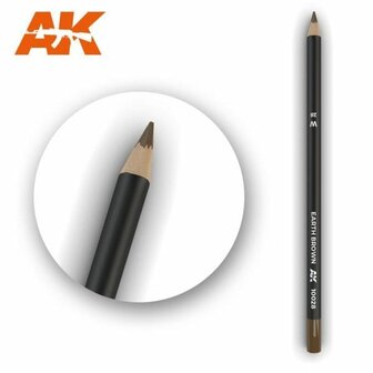 AK 10028 WEATHERING PENCILS COLOR EARTH BROWN