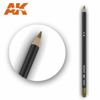 AK 10036 WEATHERING PENCILS COLOR BRONZE