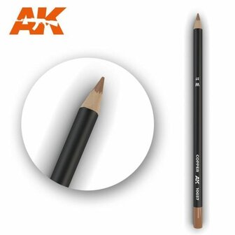 AK 10037 WEATHERING PENCILS COLOR COPPER