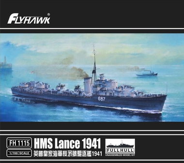 FLYHAWK FH 1115 HMS LANCE 1941 1/700