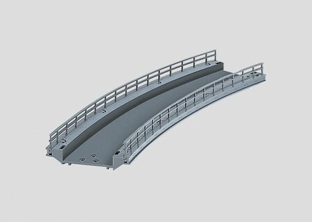 MARKLIN 74623 GEBOGEN HELLING / R2 = 437,5 MM / 30&deg;