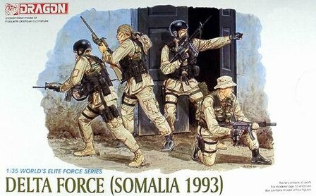 DRAGON 3022 DELTA FORCE SOMALIA 1993 1/35