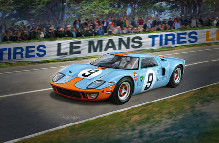 REVELL 07696 FORD GT40 LE MANS 1968 &amp; 1969 1/24