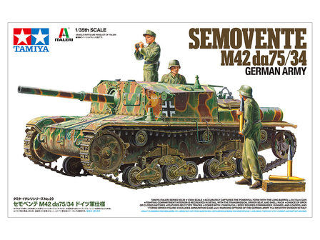 TAMIYA 37029 SEMOVENTE M42 da75/34 1/35