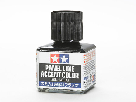 TAMIYA 87131 PANEL LINE BLACK 40 ML