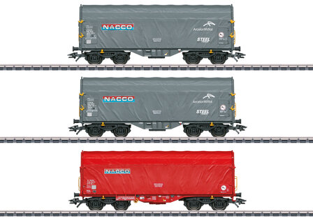 MARKLIN 47224 SET SCHUIFHUIFWAGENS H0