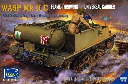 RIICH RV35039 WASP MK 2 C FLAME THROWING UNIVERSAL CARRIER 1/35