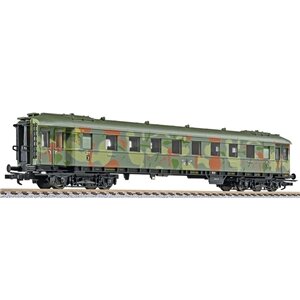 LILIPUT L336602 SOLDATENTRANSPORT WAGON CAMOUFLAGE H0 