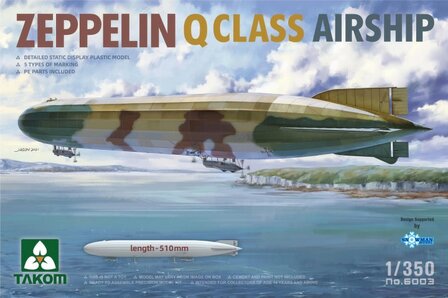 TAKOM 6003 ZEPPELIN Q CLASS AIRSHIP 1/350