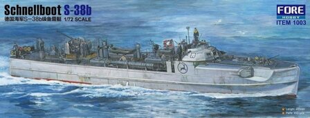 FORE HOBBY 1003 SCHNELLBOOT S-38B 1/72