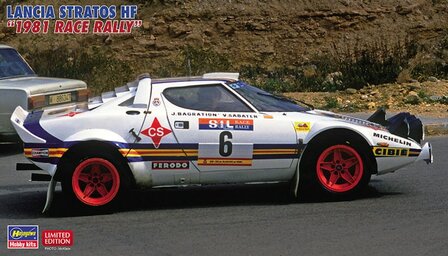 HASEGAWA 20561 LANCIA STRATOS HF &ldquo;1981 RACE RALLY&rdquo; 1/24