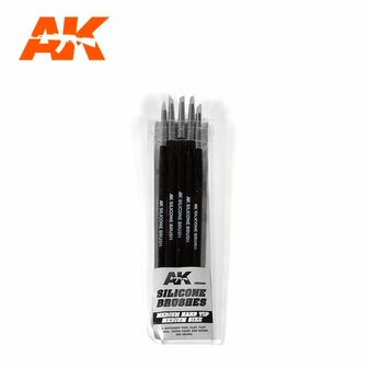 AK AK9086 SILICONEN KWASTEN (VE 5)