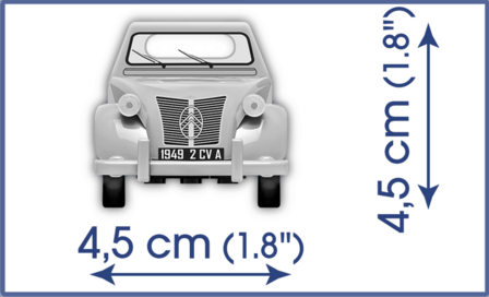 COBI 24510 CITRO&Euml;N 2CV TYPE A 1/35