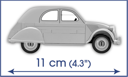 COBI 24510 CITRO&Euml;N 2CV TYPE A 1/35