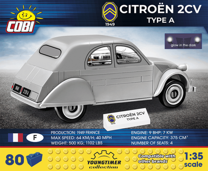 COBI 24510 CITRO&Euml;N 2CV TYPE A 1/35