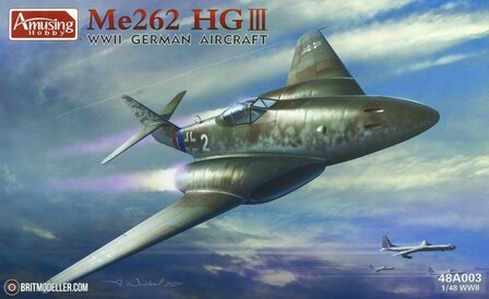 AMMUSING HOBBY 48A003 ME262 HG 3 WW2 GERMAN AIRCRAFT 1/48