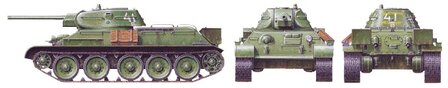 TAMIYA 32515 RUSSIAN TANK T34/76 MODEL 1941 (CAST TURRET) 1/48