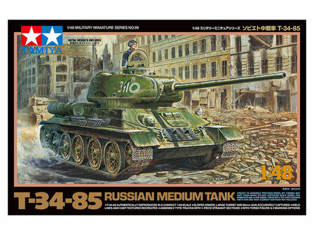 TAMIYA 32599 T-34-85 RUSSIAN MEDIUM TANK 1/48