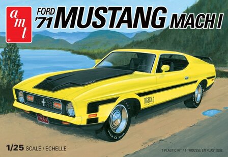 AMT 1262M FORD &rsquo;71 MUSTANG MACH 1 1/25