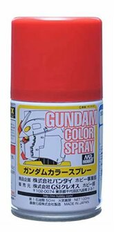 MR.HOBBY MRH-SG-12 GUNDAM COLOR SPRAY MS SAZABI RED 40 ML