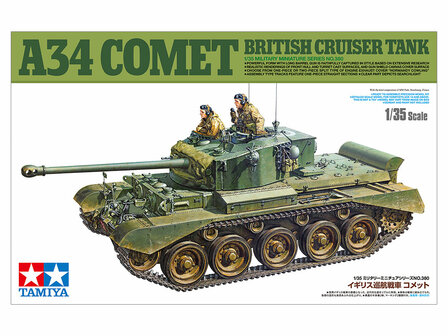 TAMIYA 35380 A 34 COMET BRITISH CRUISER TANK 1/35