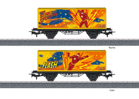 MARKLIN 44829 CONTAINERWAGEN THE FLASH H0